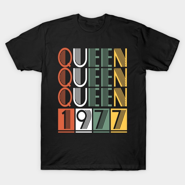 QUEEN 1977 T-Shirt by BTTEES